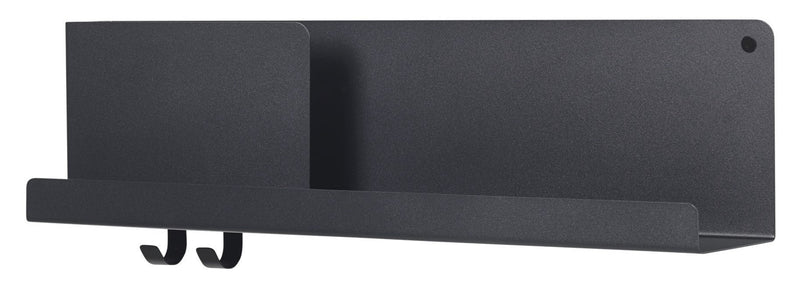 Folded Shelves - Muuto - Shelving - Small - Black - HORNE