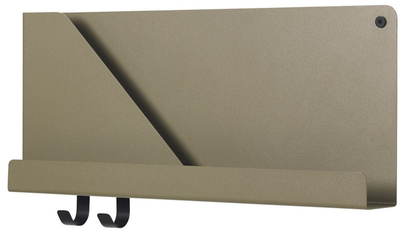 Folded Shelves - Muuto - Shelving - Small - Black - HORNE