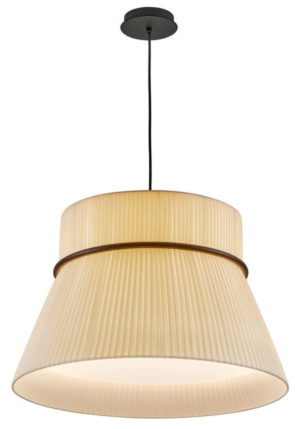 Folie S/60 Pendant Light - Bover - Pendants - Black Frame/ Cream Shade - HORNE