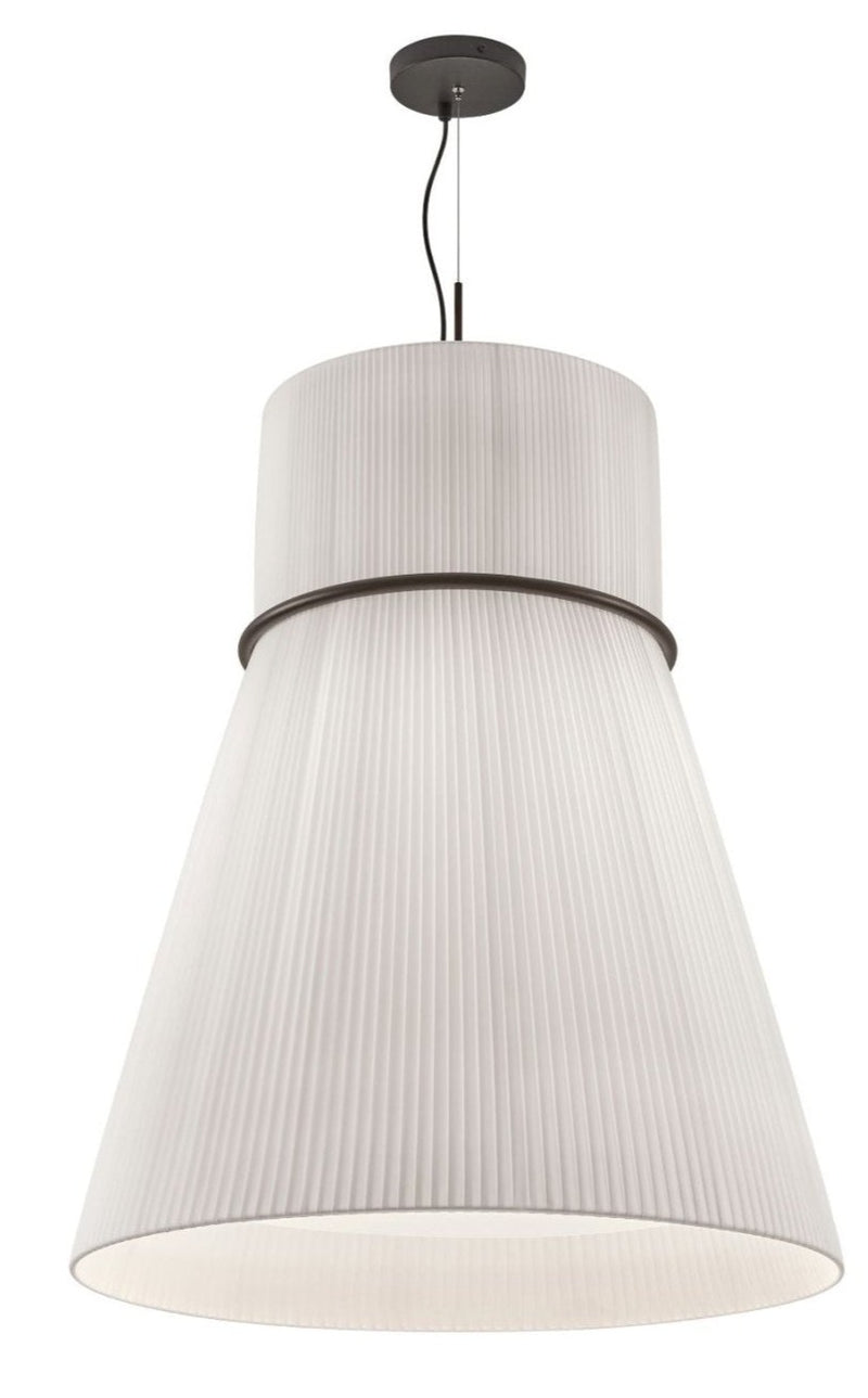Folie S/70 Pendant Light - Bover - Pendants - Black Frame/ Cream Shade - HORNE