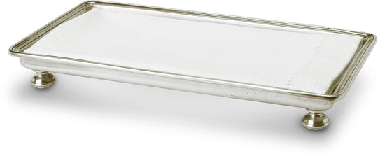 Footed Guest Towel Tray