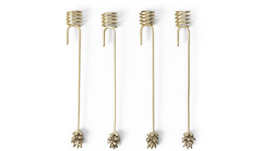 Forest Christmas Tree Candle Holders - Set of 4 - Ferm Living - Candle Holders - HORNE