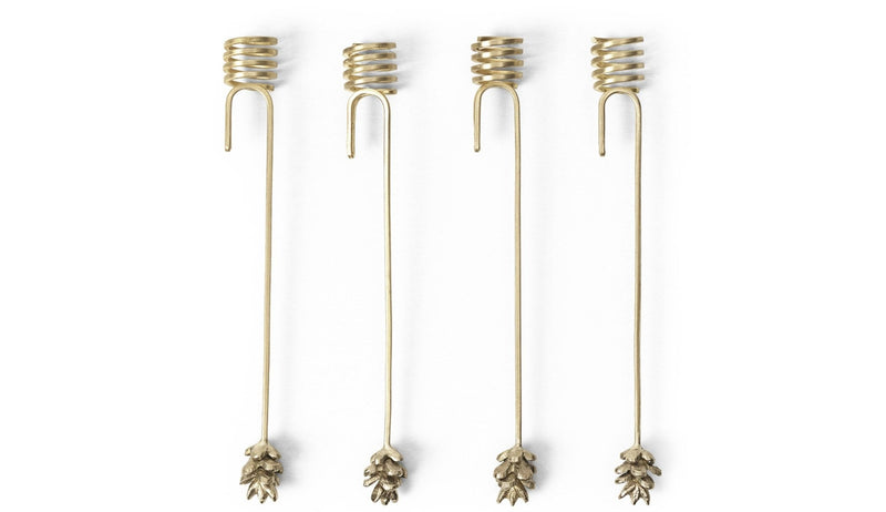 Forest Christmas Tree Candle Holders - Set of 4 - Ferm Living - Candle Holders - HORNE