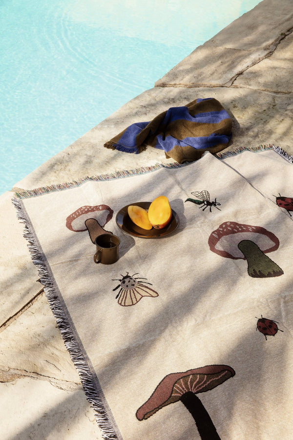 Forest Tapestry Blanket - Ferm Living - HORNE
