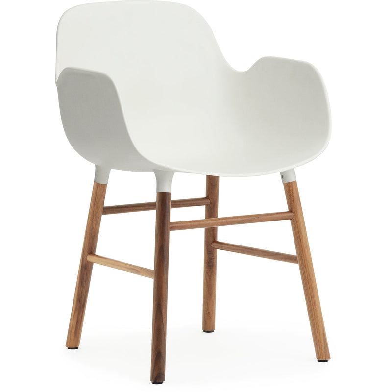 Form Armchair - Normann Copenhagen - Chairs - Black - Lacquered Steel - HORNE