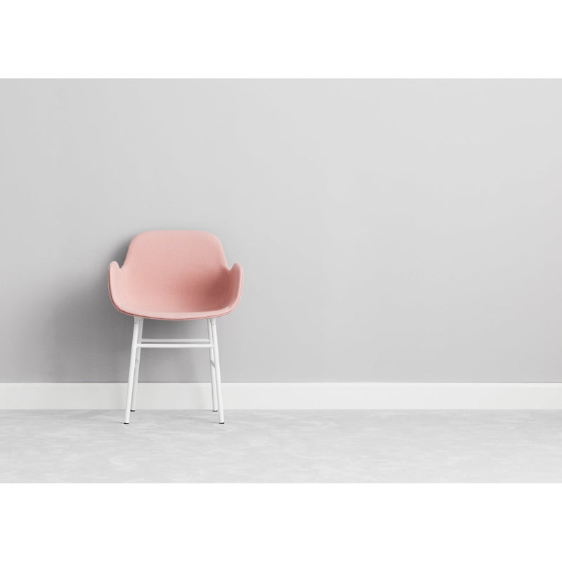 Form Armchair - Normann Copenhagen - Chairs - Black - Lacquered Steel - HORNE