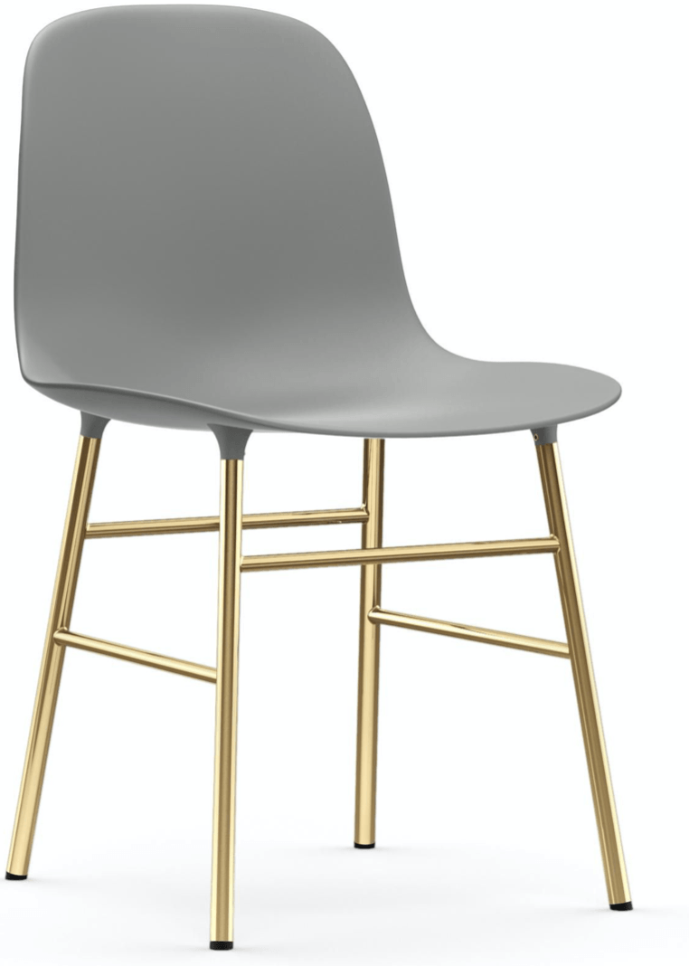 Form Chair - Brass - Normann Copenhagen - Chairs - Red - HORNE