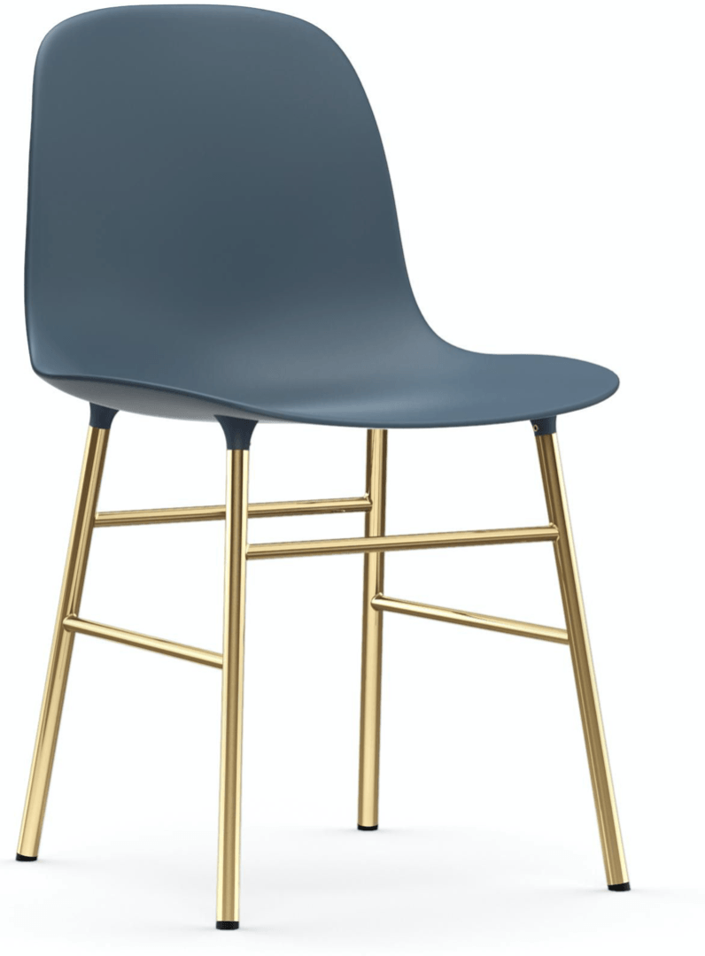 Form Chair - Brass - Normann Copenhagen - Chairs - Red - HORNE