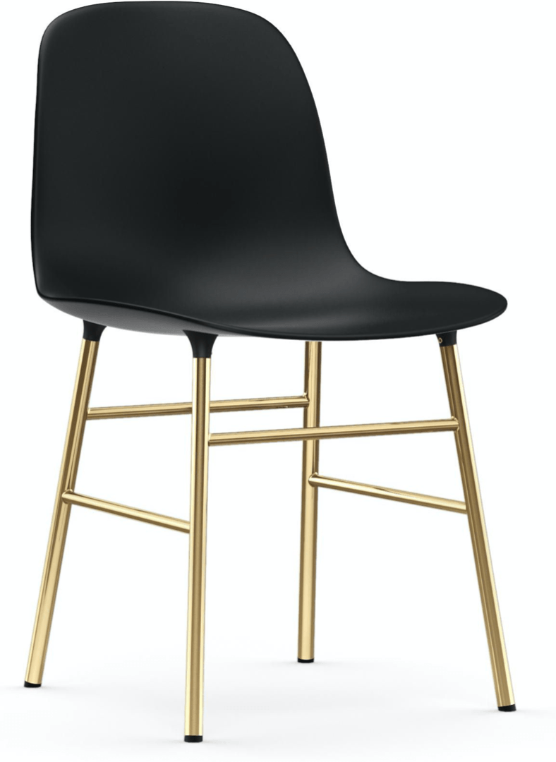 Form Chair - Brass - Normann Copenhagen - Chairs - Red - HORNE