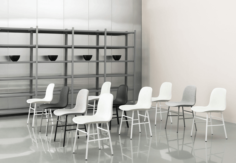 Form Chair - Chrome - Normann Copenhagen - Chairs - Blue - HORNE