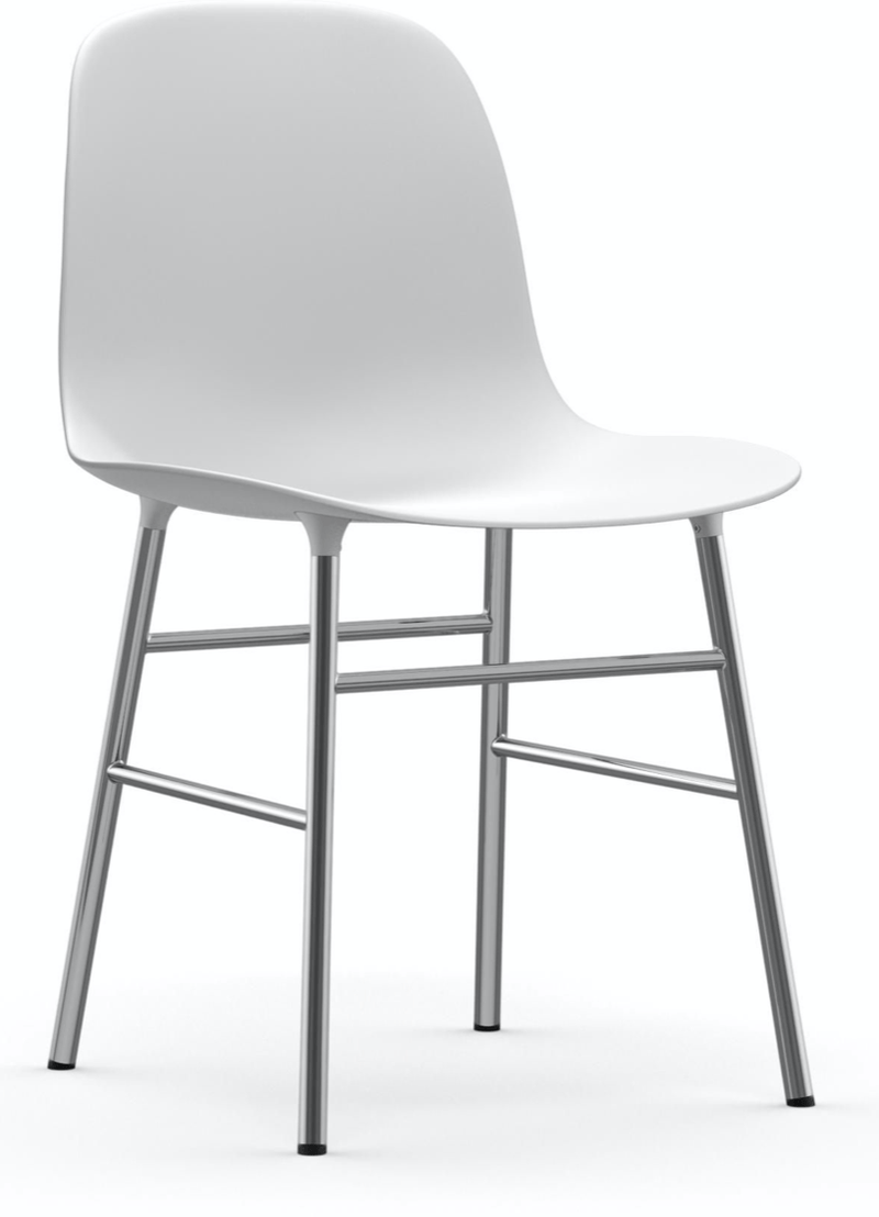 Form Chair - Chrome - Normann Copenhagen - Chairs - Blue - HORNE
