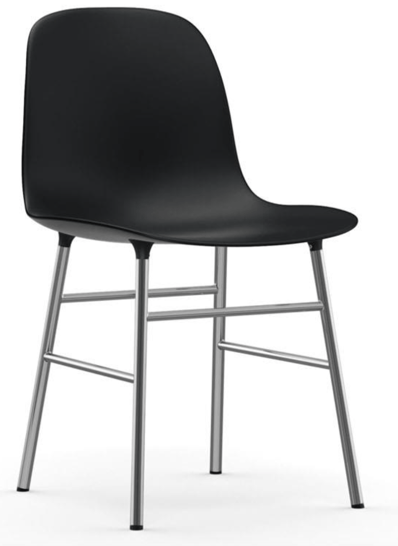 Form Chair - Chrome - Normann Copenhagen - Chairs - Blue - HORNE