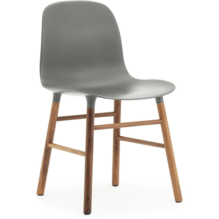 Form Chair - Wood - Normann Copenhagen - Chairs - Gray - Walnut - HORNE