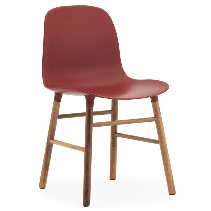 Form Chair - Wood - Normann Copenhagen - Chairs - Red - Walnut - HORNE