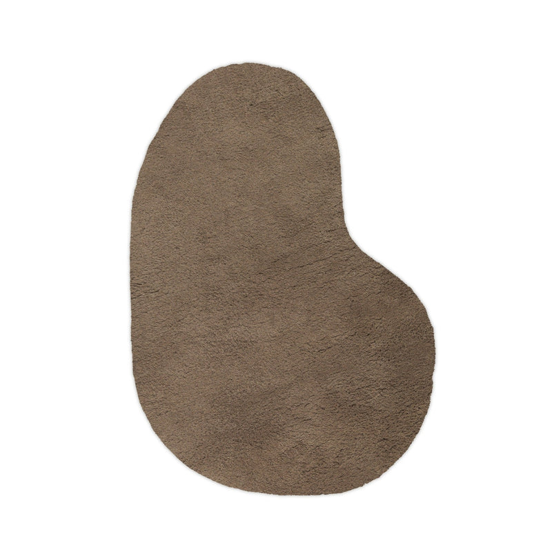 Forma Wool Rug - Ferm Living  Rugs - Small - Ash Brown - HORNE