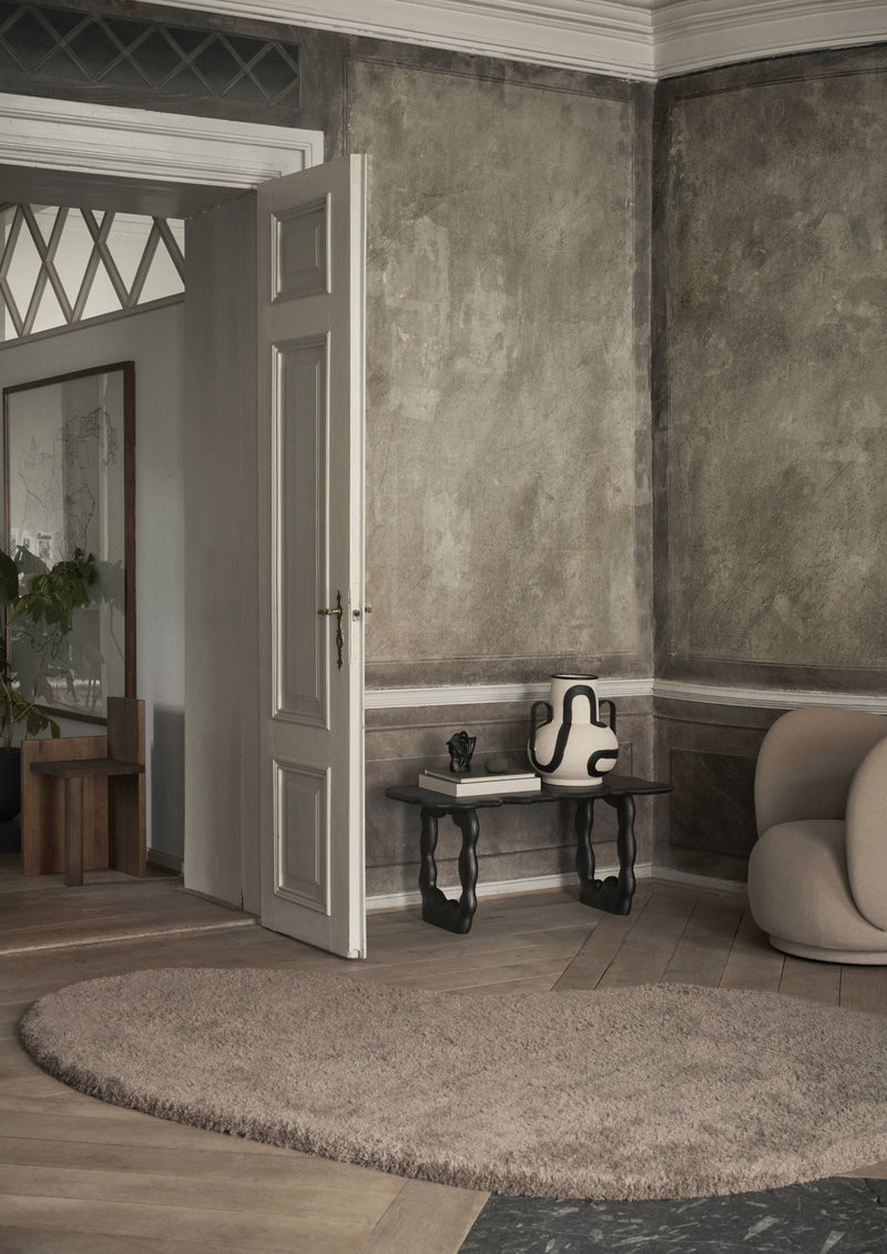 Forma Wool Rug - Ferm Living  Rugs - Small - Ash Brown - HORNE