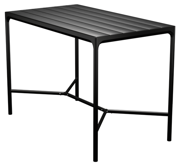 FOUR Bar Table - HOUE - Outdoor Furniture - 35.4" x 63" - Aluminum - HORNE