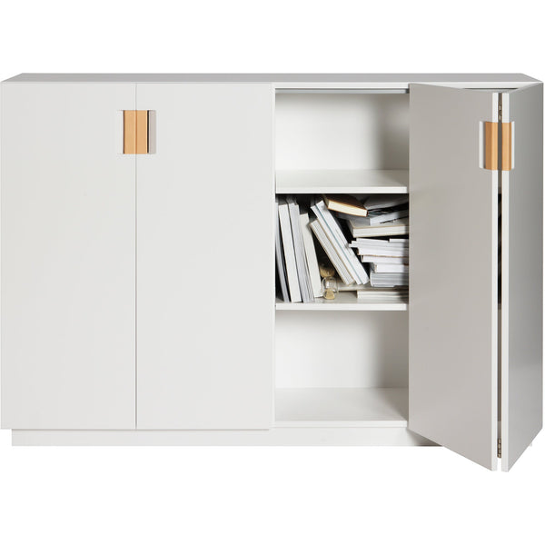 Frame 160 Cabinet - Medium - Asplund - Sideboards + Cabinets - White - 15 - Natural - HORNE