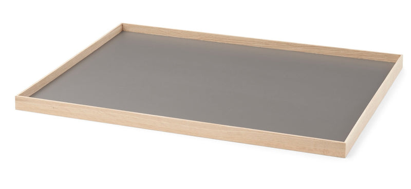 Frame Oak Tray - Gejst - Storage + Organization - Grey - Small - HORNE