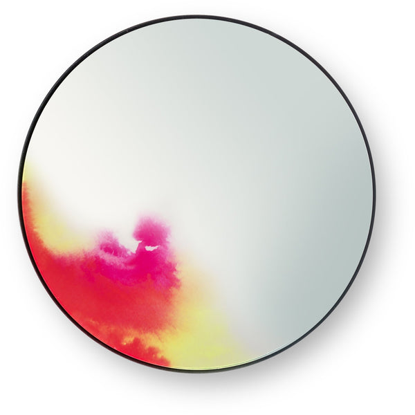Francis Wall Mirror - Petite Friture - Mirrors - Small - Pink Watercolor - HORNE