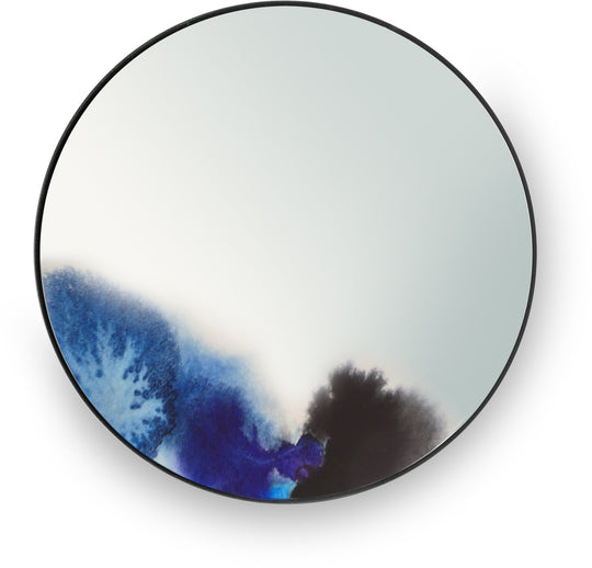Francis Wall Mirror - Petite Friture - Mirrors - Small - Blue Watercolor - HORNE