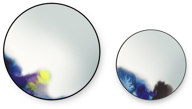 Francis Wall Mirror - Petite Friture - Mirrors - Small - Pink Watercolor - HORNE