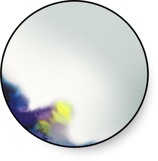 Francis Wall Mirror - Petite Friture - Mirrors - Large - Blue Watercolor - HORNE