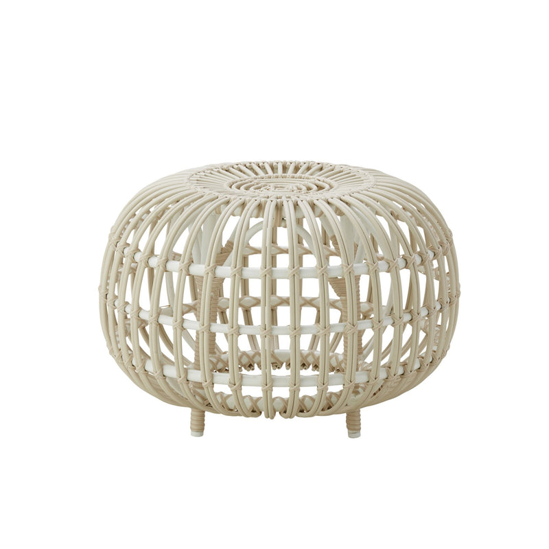 Franco Albini Ottoman - Exterior - Sika Design - Outdoor Furniture - Small - Dove White - HORNE