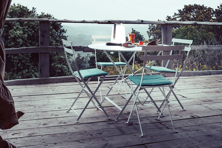 French Bistro Folding Chair - Set of 2 - Fermob - Outdoor Furniture - Willow Green - HORNE