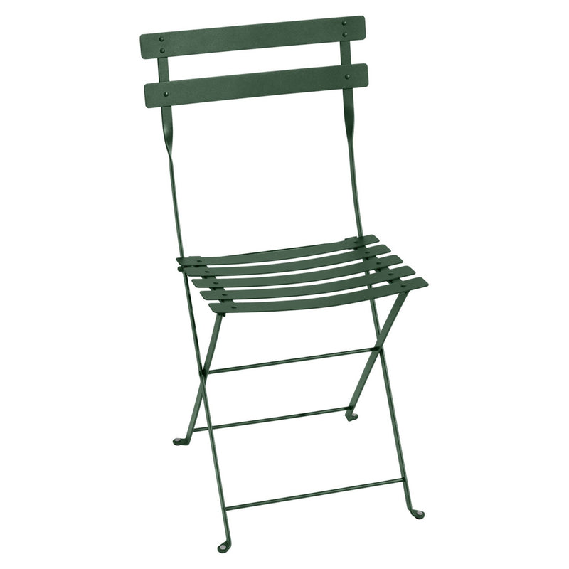 French Bistro Folding Chair - Set of 2 - Fermob - Outdoor Furniture - Acapulco Blue - HORNE