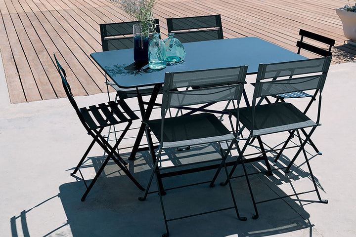 French Bistro Folding Chair - Set of 2 - Fermob - Outdoor Furniture - Willow Green - HORNE