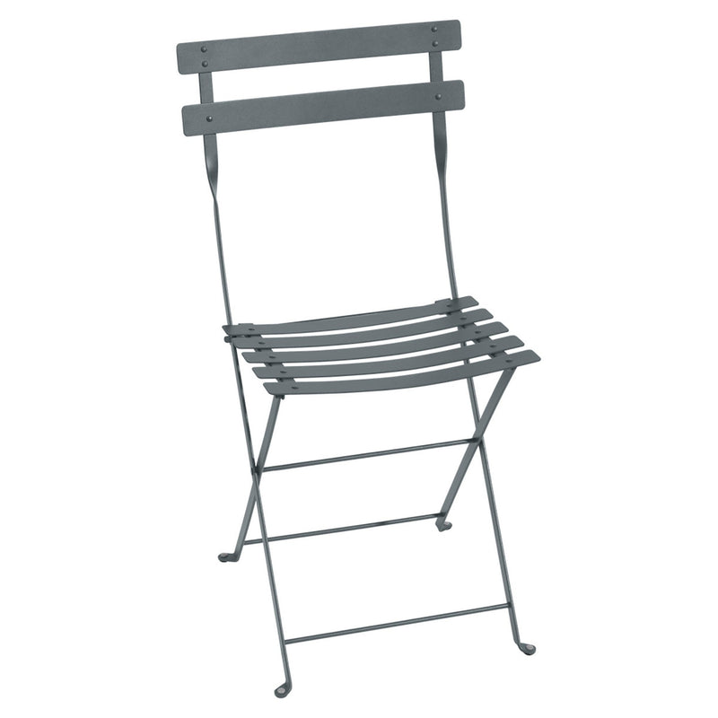 French Bistro Folding Chair - Set of 2 - Fermob - Outdoor Furniture - Acapulco Blue - HORNE