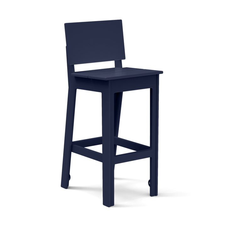 Fresh Air Bar Stool - Loll Designs - Outdoor Furniture - Navy Blue - HORNE