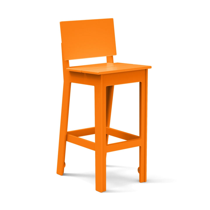Fresh Air Bar Stool - Loll Designs - Outdoor Furniture - Sunset Orange - HORNE
