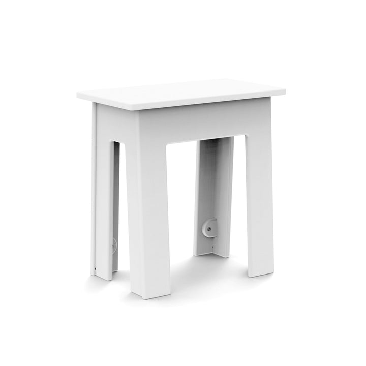 Fresh Air Bench - 18" - Loll Designs - Outdoor Furniture - Cloud White - HORNE