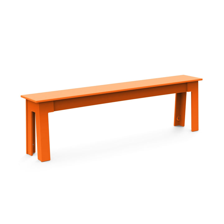Fresh Air Bench - 65" - Loll Designs - Outdoor Furniture - Sunset Orange - HORNE