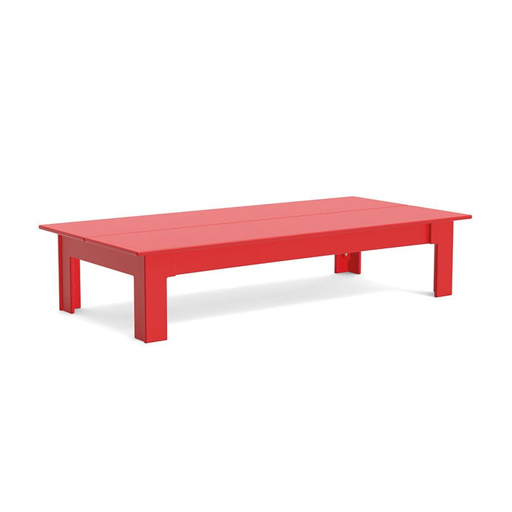 Fresh Air Cocktail Table - 62" - Loll Designs - Outdoor Furniture - Apple Red - HORNE