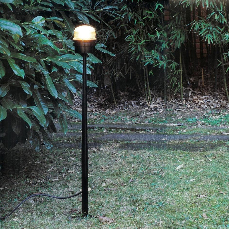 Fresnel Outdoor Floor Lamp - Oluce - Outdoor Lights - Small - HORNE