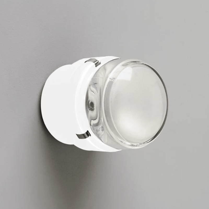 Fresnel Outdoor Wall Lamp - Oluce - Outdoor Lights - Black - Incandescent - HORNE