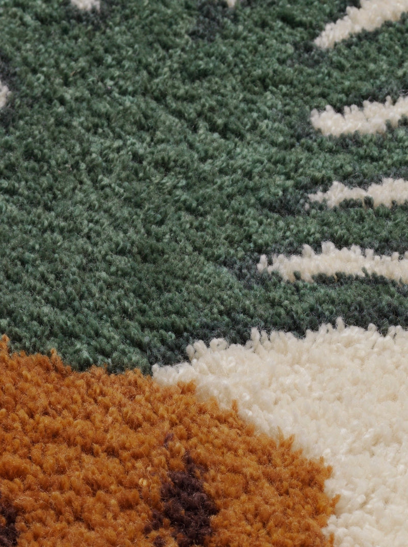 Fruiticana Tufted Rug - Ferm Living Rugs - Small - Pineapple - HORNE