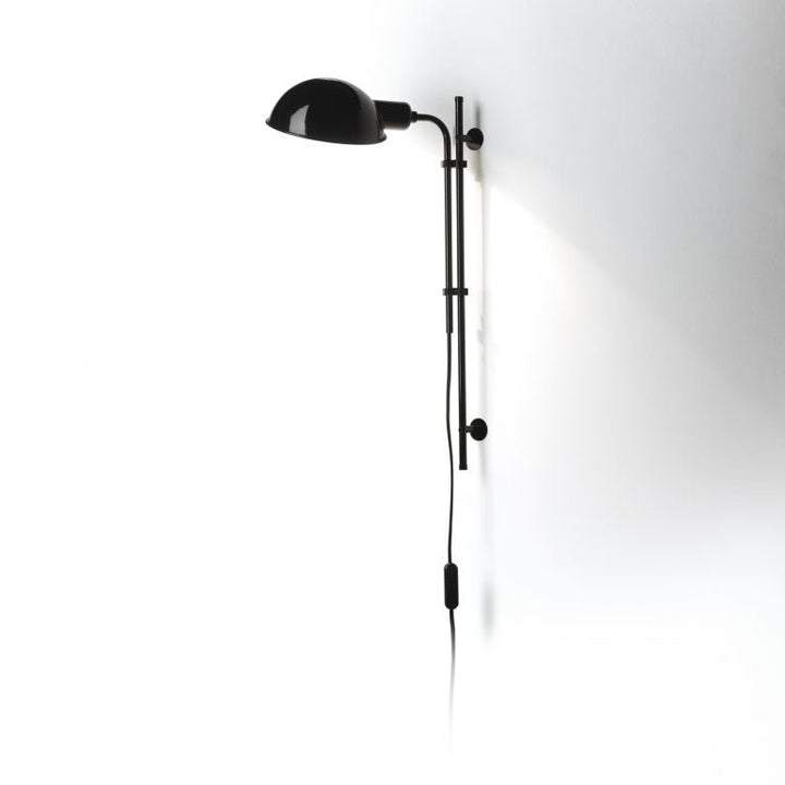 Funiculi A Wall Lamp - Marset - Wall Sconces - Black - HORNE