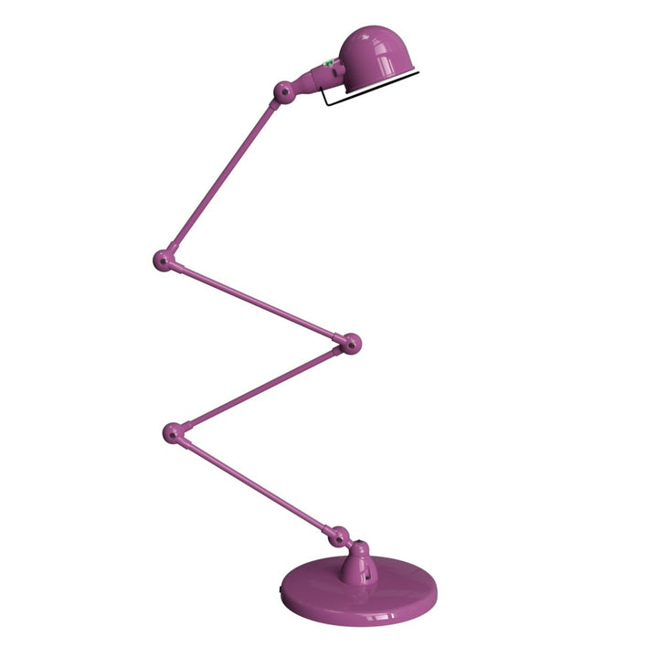 Signal Zig - Zag Floor Lamp - SI433 - Jielde - Floor Lamps - Glossy - Fuschia - RAL4008 - HORNE