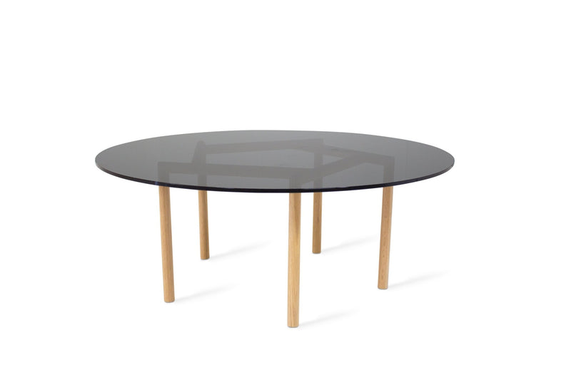 Gallagher Coffee Table - Tronk - Tables + Desks - Oak - Clear - HORNE