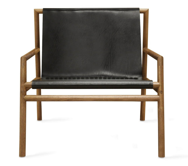 Gallagher Lounge Chair - Walnut - Tronk - Chairs - Black - HORNE
