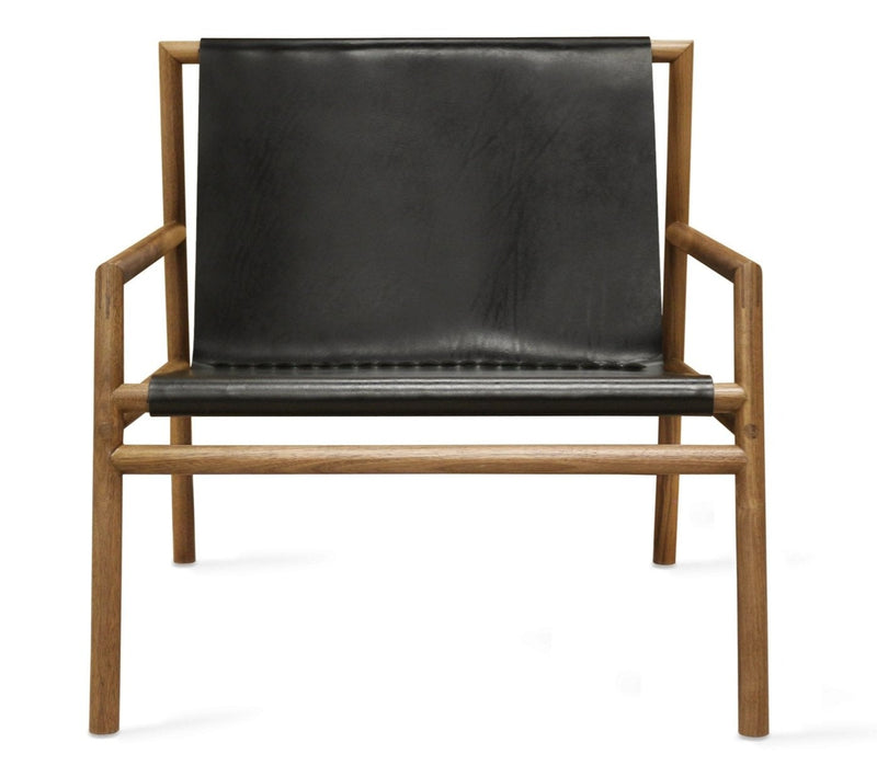 Gallagher Lounge Chair - Walnut - Tronk - Chairs - Black - HORNE