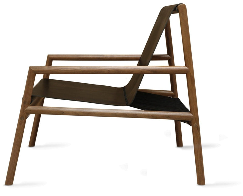 Gallagher Lounge Chair - Walnut - Tronk - Chairs - Black - HORNE