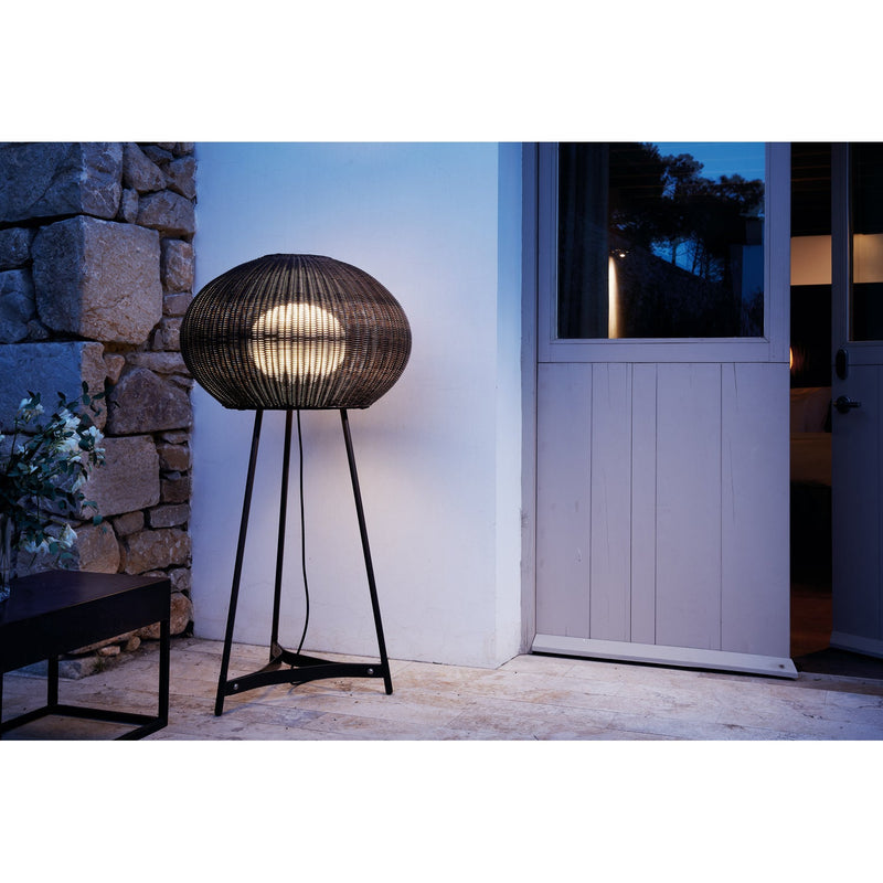 Garota P/02 Outdoor Floor Lamp - Bover - Outdoor Lights - Brown - Brown Graphite - HORNE