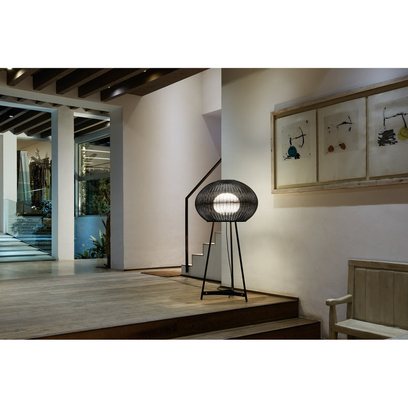 Garota P/02 Outdoor Floor Lamp - Bover - Outdoor Lights - Brown - Brown Graphite - HORNE