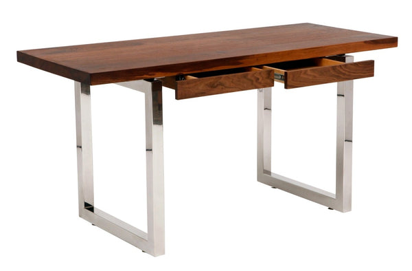 GAX 24 Desk - Artless - Desks - 48"W - Without Drawer - Stainless Steel - HORNE