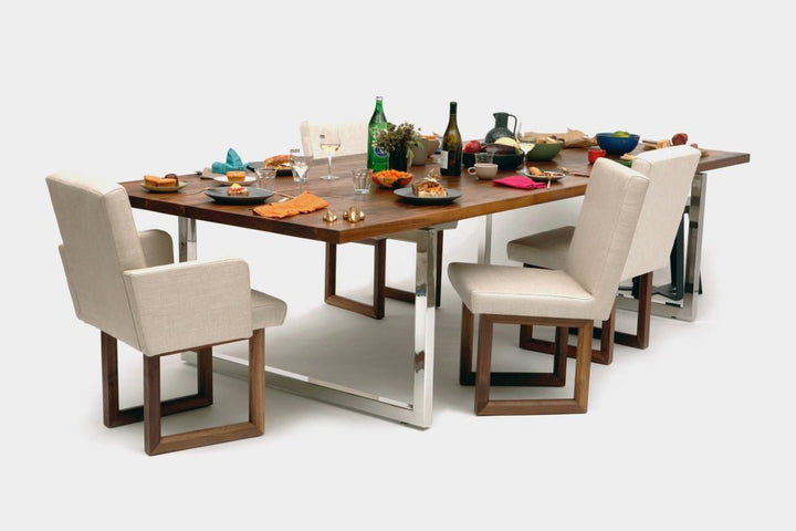 GAX 48 Dining Table - Artless - Tables + Desks - 72" - Stainless Steel - HORNE
